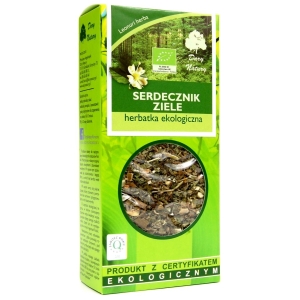 9145HERBATKA ZIELE SERDECZNIKA BIO 50 g - DARY NATURY-1