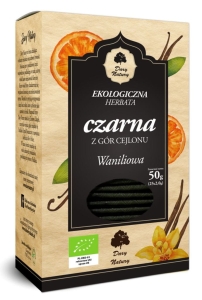 9090HERBATA CZARNA WANILIOWA BIO (25 x 2 g) - DARY NATURY-1