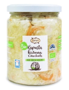 9769KAPUSTA KISZONA Z MARCHEWKĄ BIO 450 g  - SĄTYRZ-1
