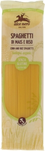 7447MAKARON (KUKURYDZIANO - RYŻOWY) SPAGHETTI BEZGLUTENOWY BIO 250 g - ALCE NERO-1