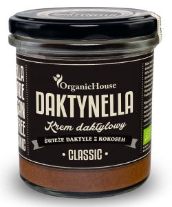 7581KREM KOKOSOWO-DAKTYLOWY CLASSIC BEZGLUTENOWY BIO 280 g - ORGANIC HOUSE (DAKTYNELLA)-1