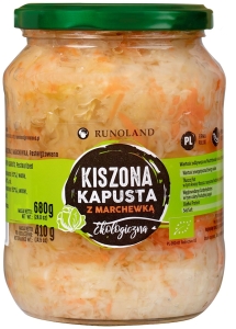 7698KAPUSTA KISZONA Z MARCHEWKĄ BIO 680 g (410 g) - RUNOLAND-1