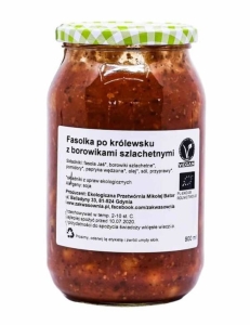 8456FASOLKA PO KRÓLEWSKU BIO 900 ml - ZAKWASOWNIA-1