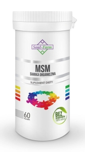 8616MSM SIARKA ORGANICZNA 650 mg 60 KAPSUŁEK - SOUL FARM-1