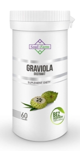 8626GRAVIOLA EKSTRAKT 550 mg 60 KAPSUŁEK - SOUL FARM-1