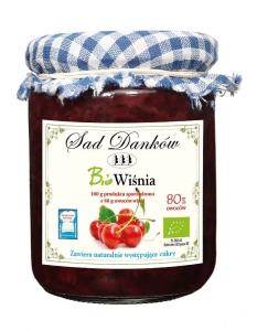 4660WIŚNIA 80% BIO 260 g - SAD DANKÓW-1