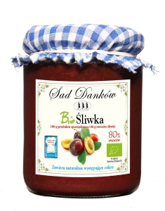 5836ŚLIWKA 80% BIO 260 g - SAD DANKÓW-1
