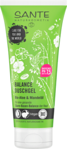 10382ŻEL POD PRYSZNIC BALANCE ALOES I OLEJEK MIGDAŁOWY ECO 200 ml - SANTE-1