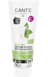 10405PASTA DO ZĘBÓW Z WITAMINĄ B12 I FLUOREM ECO 75 ml - SANTE-1