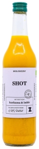10456SHOT ROZGRZEWAJĄCY KURKUMA-IMBIR BIO 500 ml - ZAKWASOWNIA-1
