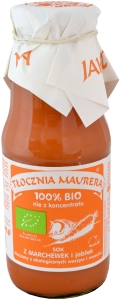 10636SOK MARCHEWKOWY Z JABŁKIEM NFC BIO 300 ml - TŁOCZNIA MAURERA-1