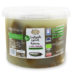 10893OGÓRKI SĄTYSKIE KISZONE BIO 3,4 kg (1,7 kg) (WIADERKO) - SĄTYRZ-1