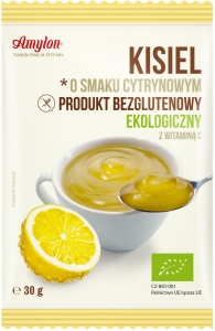10983KISIEL O SMAKU CYTRYNOWYM BEZGLUTENOWY BIO 30 g - AMYLON-1