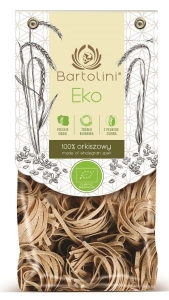 11011MAKARON (ORKISZOWY) GNIAZDA BIO 250 g - BARTOLINI-1