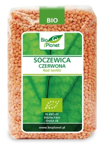 11019SOCZEWICA CZERWONA BIO 500 g - BIO PLANET-1