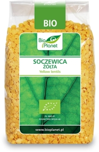 11021SOCZEWICA ŻÓŁTA BIO 400 g - BIO PLANET-1