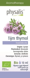 11536OLEJEK ETERYCZNY TYMIANEK THYMUS ZYGIS THYMOL (TIJM THYMOL) BIO 10 ml - PHYSALIS-1