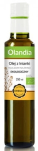 11552OLEJ Z LNIANKI TŁOCZONY NA ZIMNO BIO 250 ml - OLANDIA-1