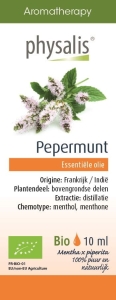 11561OLEJEK ETERYCZNY MIĘTA PIEPRZOWA (PEPERMUNT) BIO 10 ml - PHYSALIS-1