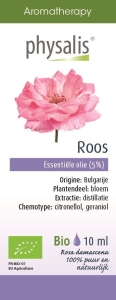 11746OLEJEK ETERYCZNY RÓŻA DAMASCEŃSKA (ROOS) BIO 10 ml - PHYSALIS-1