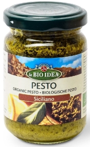 11755PESTO SYCYLIJSKIE BIO 130 g - LA BIO IDEA-1