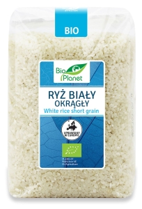 11816RYŻ BIAŁY OKRĄGŁY BIO 1 kg - BIO PLANET-1