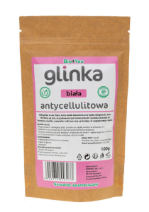 11839GLINKA KOSMETYCZNA BIAŁA ANTYCELLULITOWA 100 g - BIO4YOU-1