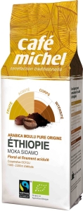 11891KAWA MIELONA ARABICA 100% MOKA SIDAMO ETIOPIA FAIR TRADE BIO 250 g - CAFE MICHEL-1
