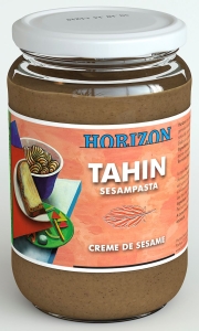 12057TAHINA (PASTA SEZAMOWA) BIO 650 g - HORIZON-1