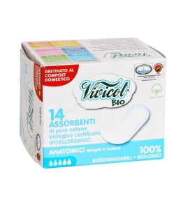 12629PODPASKI HIGIENICZNE ANATOMIC BEZ SKRZYDEŁEK ULTRA CIENKIE 14 szt. - VIVICOT-1