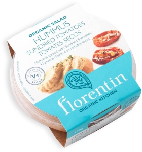 2166HUMMUS Z SUSZONYMI POMIDORAMI BEZGLUTENOWY BIO 170 g - FLORENTIN-1
