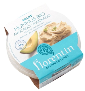 2165HUMMUS Z AWOKADO BEZGLUTENOWY BIO 170 g - FLORENTIN-1