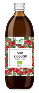 12689SOK Z GŁOGU BIO 500 ml - BIO PLANET-1