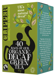 12708HERBATA ZIELONA BEZKOFEINOWA FAIR TRADE BIO 80 g (40 x 2 g) - CLIPPER-1