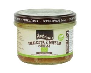 12802SMALCZYK Z MIĘSEM I CEBULKĄ BIO 180 g - SMAK EKO-1