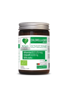 12816CHLORELLA BIO 50 KAPSUŁEK (500 mg) - BE ORGANIC-1