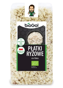 12872PŁATKI RYŻOWE BIO 300 g - BIOGOL-1