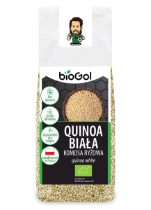 12893QUINOA BIAŁA (KOMOSA RYŻOWA) BEZGLUTENOWA BIO 250 g - BIOGOL-1