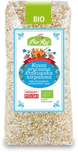 12925KASZA GRYCZANA KRAKOWSKA NIEPALONA BIO 500 g - BIO RAJ-1