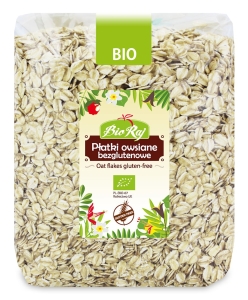 12978PŁATKI OWSIANE BEZGLUTENOWE BIO 1 kg - BIO RAJ-1