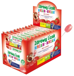 13026LIZAK O SMAKU TRUSKAWKOWYM MNIAM-MNIAM BEZGLUTENOWY 6 g - STARPHARMA-1