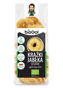13124KRĄŻKI JABŁKA SUSZONE BIO 100 g - BIOGOL-1