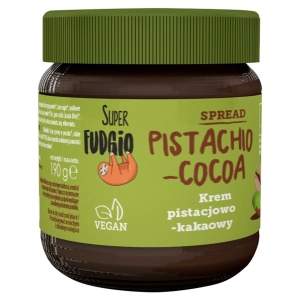 13315KREM PISTACJOWO - KAKAOWY BEZGLUTENOWY BIO 190 g - ME GUSTO (SUPER FUDGIO)-1