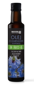 13428OLEJ Z CZARNUSZKI EGIPSKIEJ TŁOCZONY NA ZIMNO BIO 250 ml - BIOOIL-1