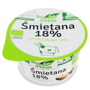 13997ŚMIETANA 18% BIO 200 g - BIO PLANET-1