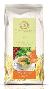14013MAKARON (2-JAJECZNY) KRAJANKA BIO 250 g - BARTOLINI-1