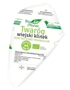 14044TWARÓG WIEJSKI KLINEK PÓŁTŁUSTY BIO (około 0,25 kg) - BIO PLANET-1