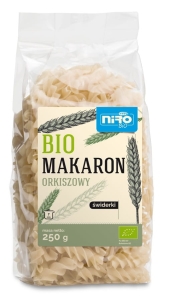 14111MAKARON (ORKISZOWY) ŚWIDERKI BIO 250 g - NIRO-1