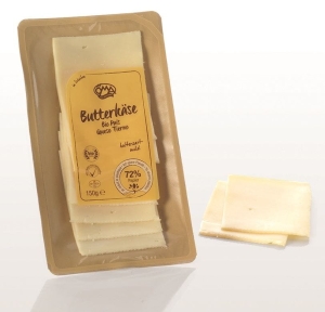 11541SER ŻÓŁTY MAŚLANY PLASTRY BIO (45 % TŁUSZCZU W SUCHEJ MASIE) 150 g - OMA-1