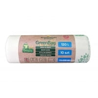 14415WORKI NA ODPADY BIO I ZMIESZANE (KOMPOSTOWALNE) 120 L 10 szt - FROGGY (GREENBAG)-1